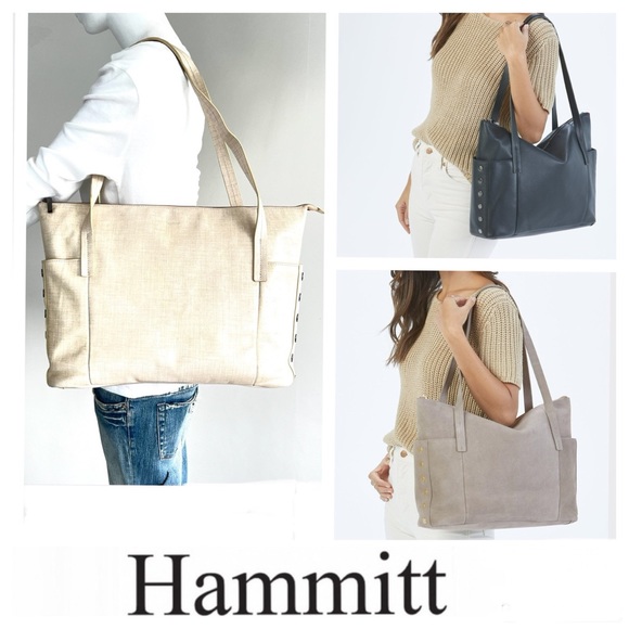 Hammitt Bags Hammitt Los Angeles Addie Cream Structured Leather
